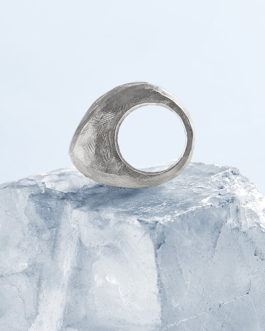 Handmade sterling silver ring