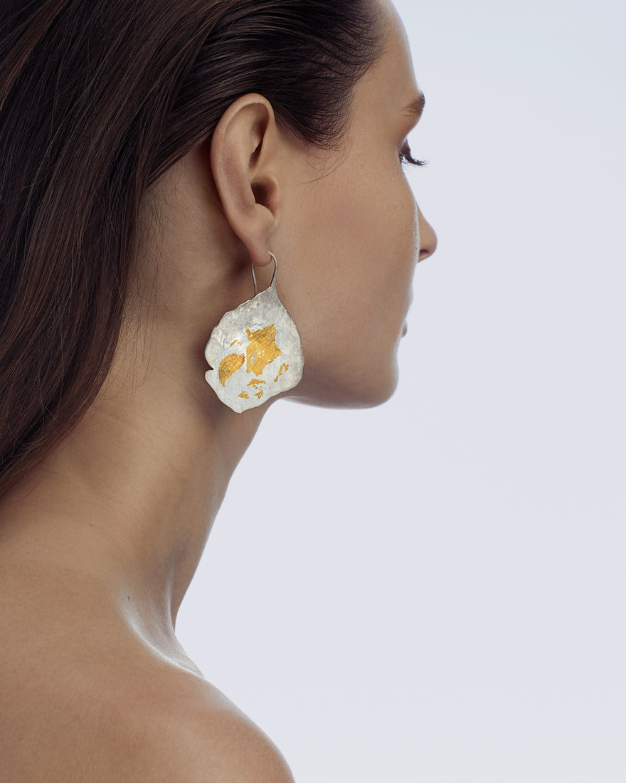 Leaf Earrings Medium