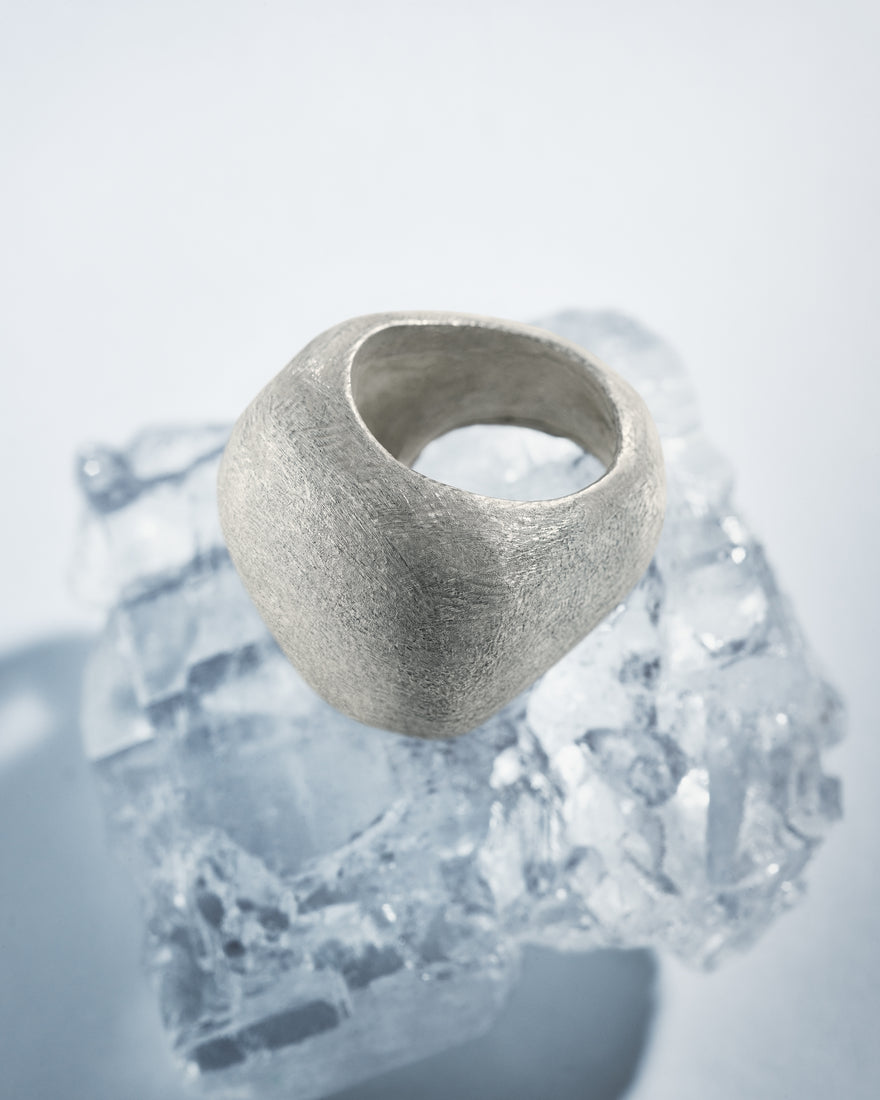 sterling silver wearable art ring