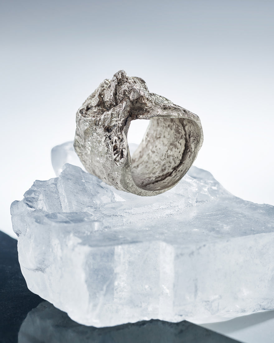 sterling silver knot ring